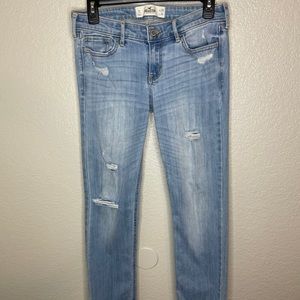 Ripped Hollister jeans